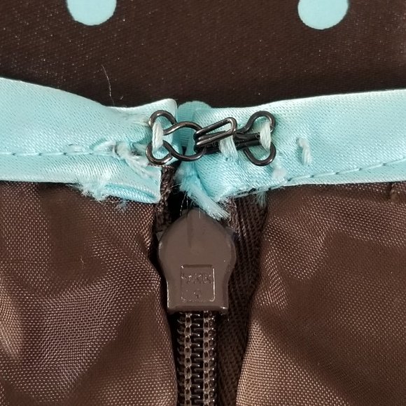 Vintage Gunne Sax Jessica McCLintock Halter Dress 7 Polka Dot Party Rockabilly - Picture 12 of 16